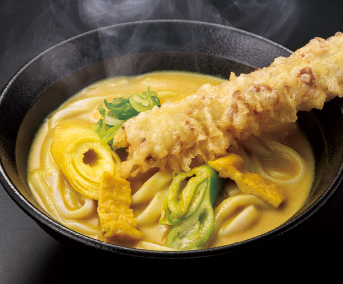 ちくわ天カレーうどん