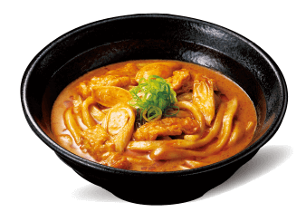 赤カレーうどん