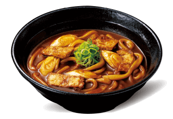 黒カレーうどん